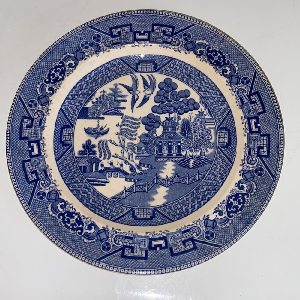 Vintage Buffalo Pottery 1908 Plate
